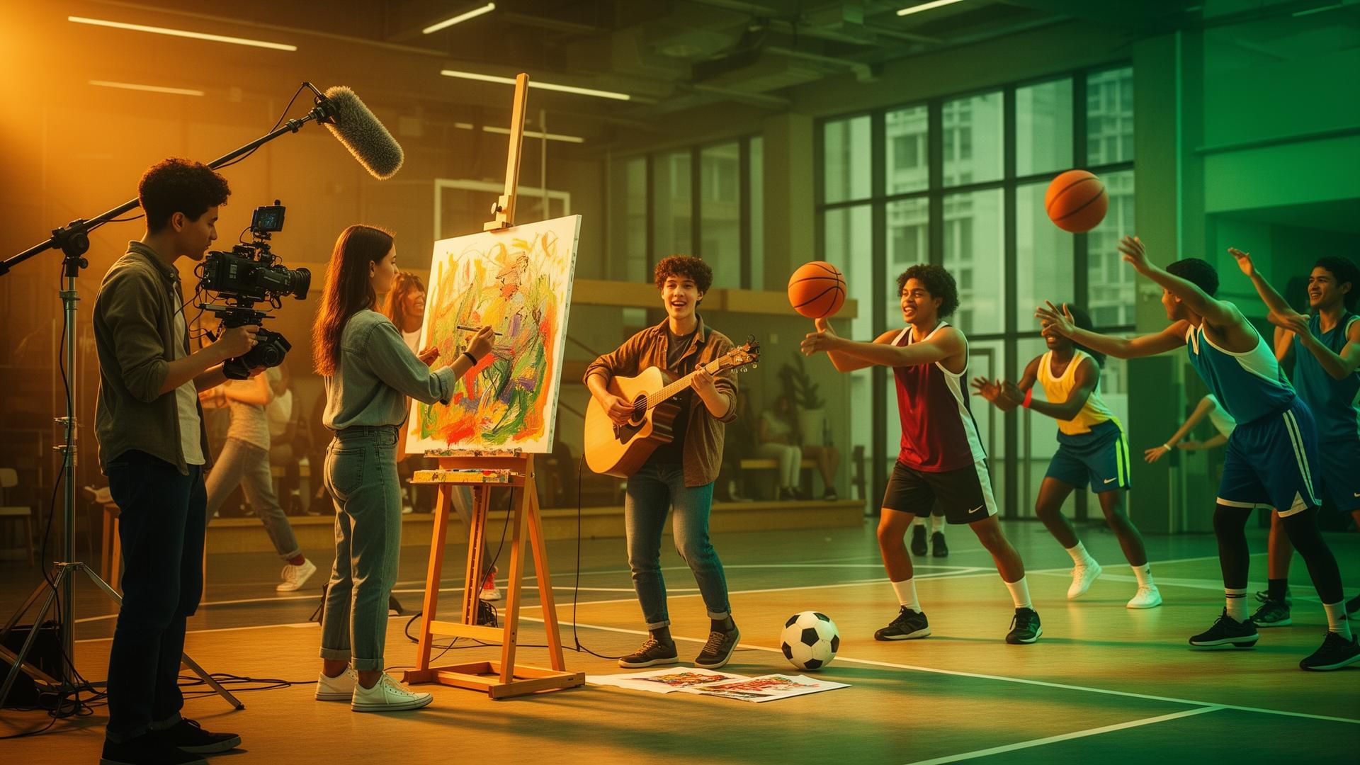 Community of creators and athletes